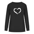 thumbnail image 4 of 2023 Mode Femme Chandail en Molleton 50 % de Réduction Liquidation Mode Femme Décontractée Imprimée Col Rond Blouse Manches Longues T-Shirt Pull Tops, 4 of 6