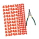 thumbnail image 5 of 60pcs Peepers sin piñes anteojos anti - con alicates dispositivos agrícolas ofrece herramienta anti -glasses para pollos, 5 of 9
