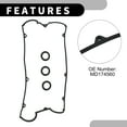 thumbnail image 5 of Unique Bargains Valve Cover Gasket No.MD174560 for Mitsubishi GALANT E64A, E54A 1992 - 1996, 5 of 6