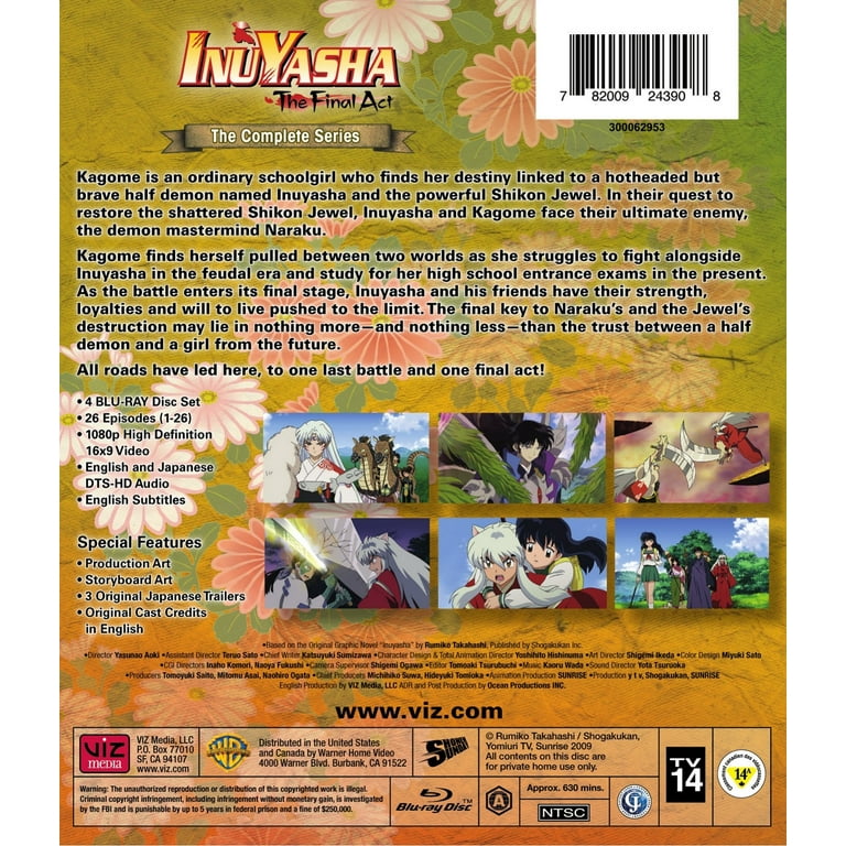 Inuyasha The Final Act - The Complete Series (DVD)