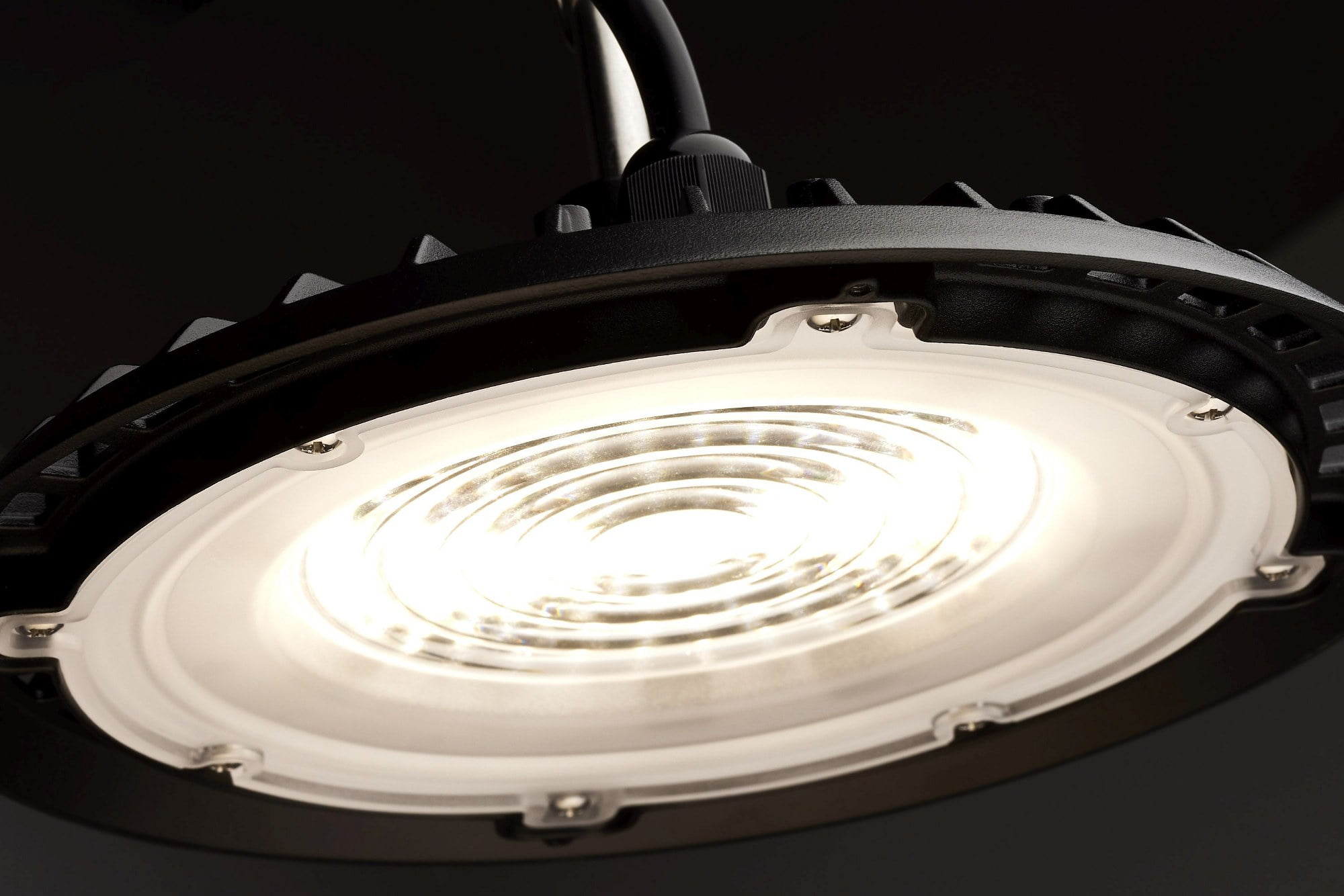 Hi-Pro - Light Black Aluminum Flush Mount Light