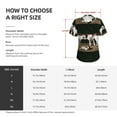 thumbnail image 6 of Wukai Cute Goat Baby Classic V-Neck T-Shirt for Women: Comfortable, Stylish, and Versatile Wardrobe Essential-3X-Large, 6 of 7