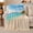 Calm Shoreline, variant on Turquoise Tropical Wave by Palm Shore, Vibrant Coastal Style for Ocean Lovers, Blue Sky Beach Scene and Birthday Gift, Cozy Flannel Blanket for Sofa and Sunroom, Nautical Home Decor