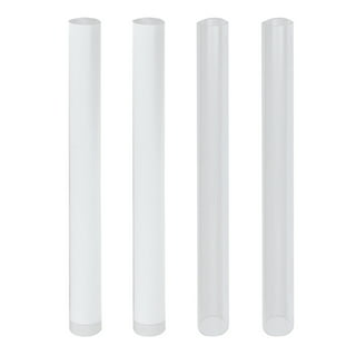 KORENJUL Acrylic Clay Roller Rolling Clay Bar Roll Stick Rod Rolling Pin for Shaping and Sculpting