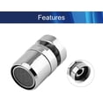 thumbnail image 3 of SLGHLSAHG 22mm Kitchen Sink Aerator Faucet Flow Restrictor Replacement Parts Insert Sink Aerator for Bathroom Kitchen 3PCS A11403, 3 of 7