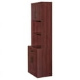 thumbnail image 5 of Pemberly Row Modern Engineered Wood Tall Kitchen Pantry in Mahogany, 5 of 15