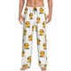 thumbnail image 1 of Fotbe Cute Duck With Headphone Pantalones de Pijama para Hombre, Pantalones de Dormir, Pantalones de Casa con Cintura Ajustable y Bolsillos-3X-Large, 1 of 6