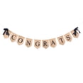 thumbnail image 1 of Congrats Linen Banner Sign Photo Props Perfect Decorations for Graduation Supplies Grad Party (2.8 Meters), 1 of 8