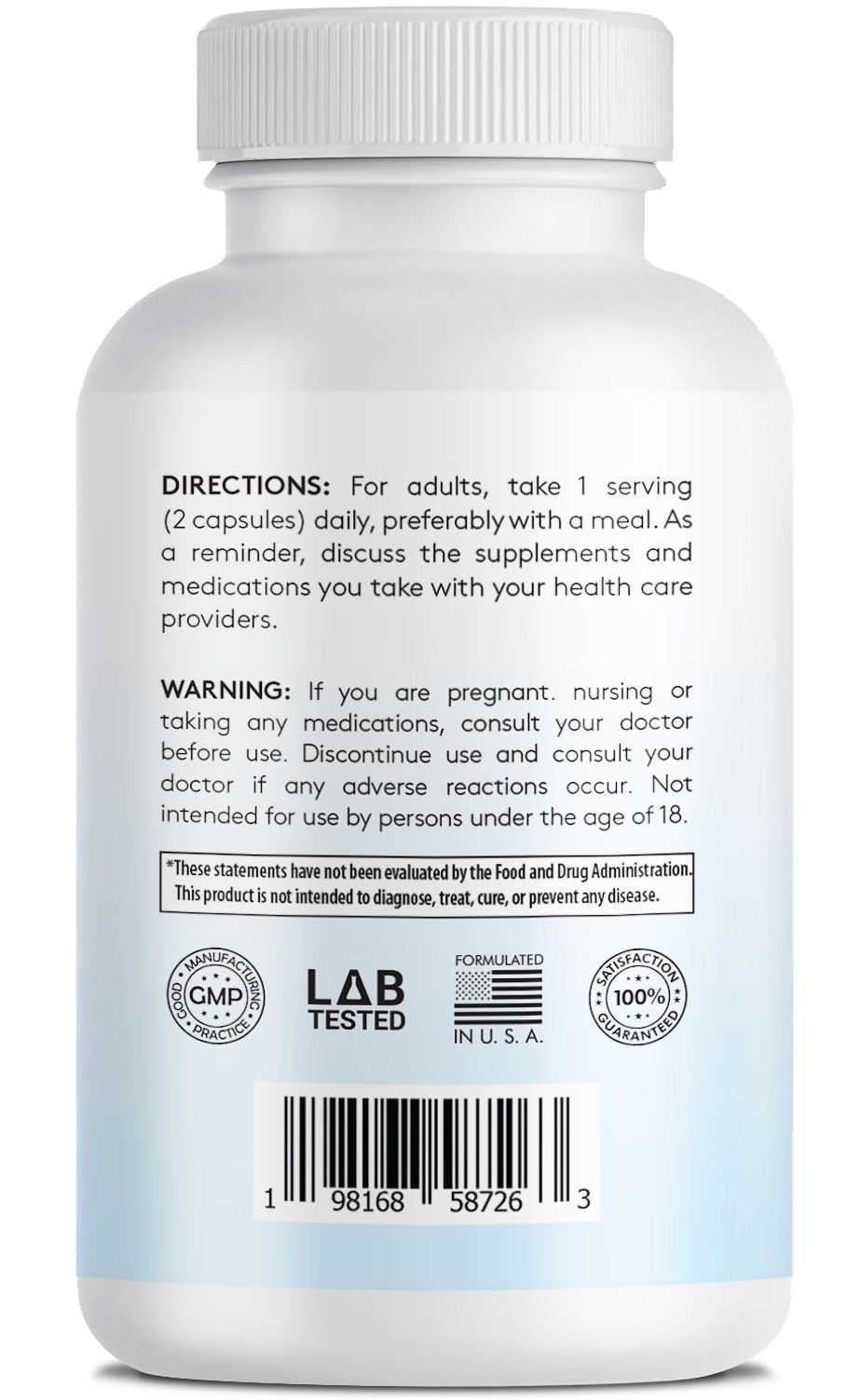 High Absorption Pure CoQ10 400mg 200 Capsules Extra Strength Gluten Free Non-GMO