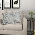 thumbnail image 6 of Navy Blue Fern Leaves Pillow Covers 16X16 Inch Plant Leaf Floral Pine Decorative Pillow Cases Vintage Botanical Spring Summer Throw Pillows Set of 2 Home Decor for Sofa Couch Porch Outdoor, 6 of 6