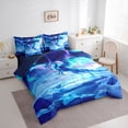 thumbnail image 3 of jejeloiu Western Fantasy Dragon 7-Piece Twin Bedding Sets,Northern Lights Bedding Comforter Set For Boys Teens Reversible, 3 of 8