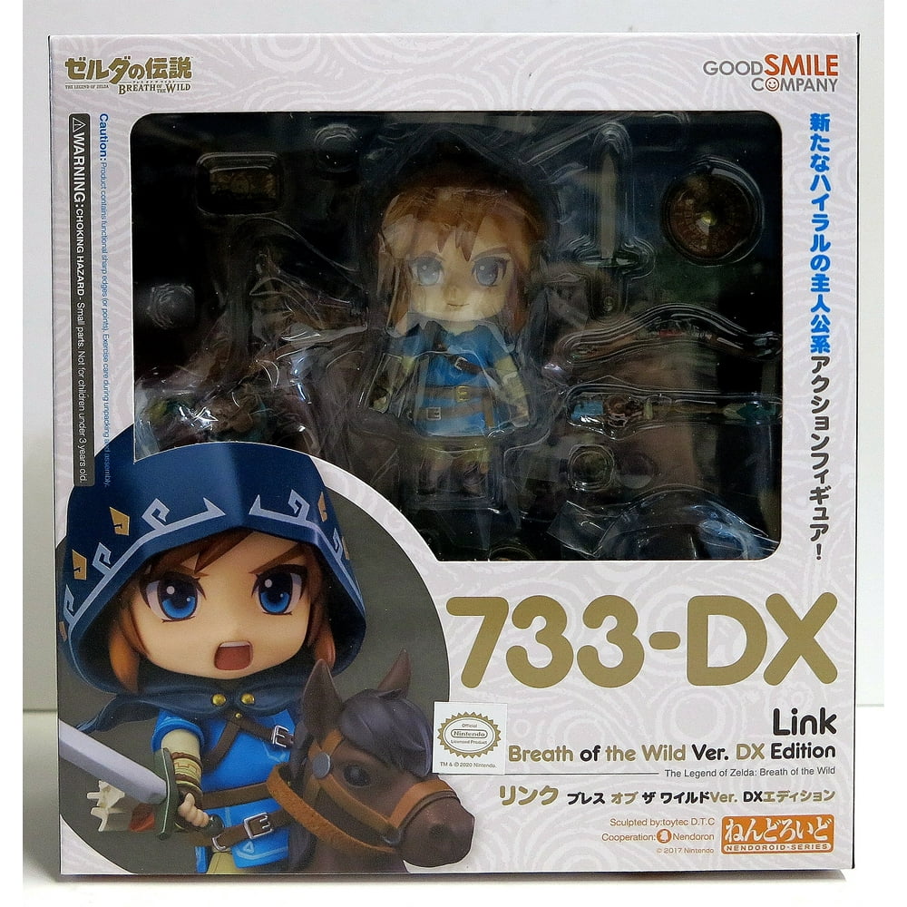 Nendoroid Link: Breath of the Wild Ver. DX Edition (3rd-run) 733-DX Action Figure - Walmart.com