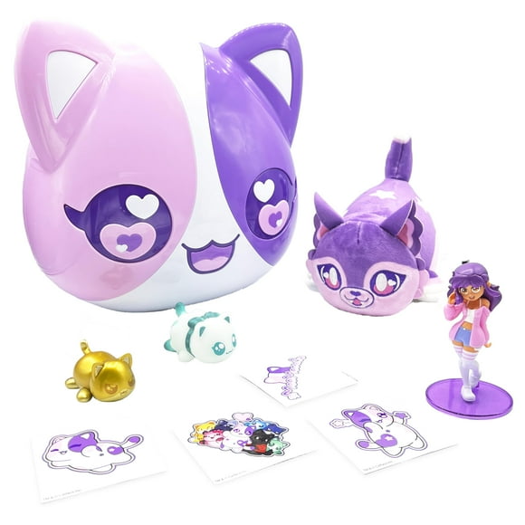 Aphmau Catface Mystery Surprise Set, Collectible Figures & Accessories, 12 pc Mystery Surprises, Official Merch