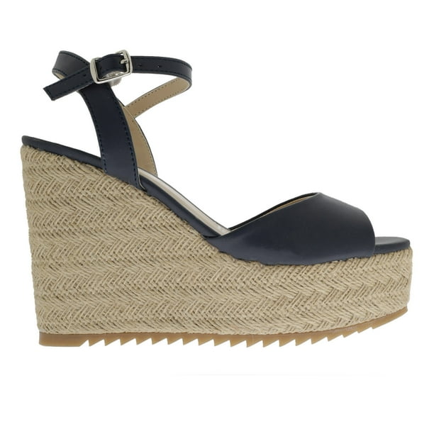 Sandalia Lesly Color Azul Marino 22.5 Dorothy Gaynor Sandalia Lesly Color Azul Marino 22.5