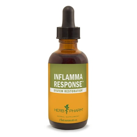 Sooth Herb Tea Extract - Herb Pharm Inflamma Response Herbal Formula with Turmeric Extract - 2 Ounce