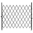 thumbnail image 6 of Single Folding Security Gate, 7.22' H x 7.5' W Folding Door Gate, Iron&Aluminum Alloy Accordion Security Gate, Flexible Expanding Security Gate, 180° Rolling Barricade Gate, 6 of 14