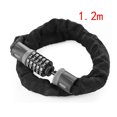 thumbnail image 3 of TFixol Durable Outdoor Bike Chain Lock with Password Protection for Mountain Bikes and Electric Motorcycles, Lightweight and Compact Design in Black & Red (0.6m), 3 of 6