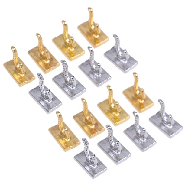 Accesorios para Modelos de Cabañas en Miniatura para Hacer Tú Mismo, Perchero para Ropa en Miniatura para Casa de Muñecas, Accesorios para Montar en la Pared