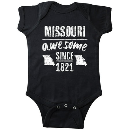 

Inktastic Missouri Awesome Since 1821 Gift Baby Boy or Baby Girl Bodysuit