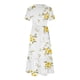 thumbnail image 4 of Puntoco Vestido Midi De Moda Para Mujer Vestido Con Cuello Redondo Y Manga Corta Con Doble Bolsillo Y Estampado Floral Blanco L,Regalos Para Mujer Joven, 4 of 4
