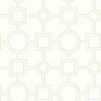 Brewster Geometric Beige Geovine Wallpaper, 20.5-in by 33-ft, 56.4 sq. ft