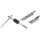 thumbnail image 4 of Juego de brocas para roscar de acero con llave tipo T, herramienta manual para tornillos, tuercas, roscado, 4 of 14