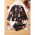 thumbnail image 3 of Pijama Niña Estampado Navideño, Conjunto Loungewear, 3 of 4