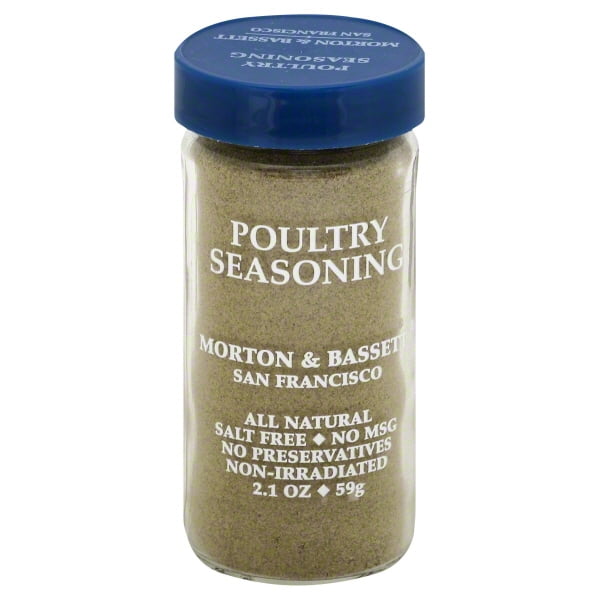 Morton And Bassett Seasoning Poultry Case Of 3 2.1 Oz
