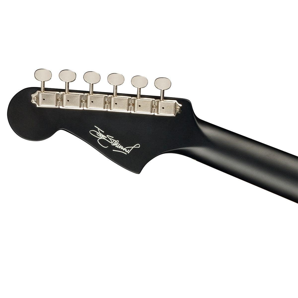Fender Joe Strummer Campfire Electric Guitar, Walnut Fingerboard, Matte Black