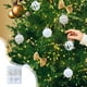 thumbnail image 4 of Christmas Decorations 12 Piece Flocked Christmas Balls Christmas Decoration SetMultiple Styles Of Christmas Tree Decorations Can Also Be Used For Other Party, 4 of 6