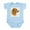 Sky Blue, variant on CafePress - Golden Retriever Portrait Infant Creeper - Baby Light Bodysuit, Size Newborn - 24 Months