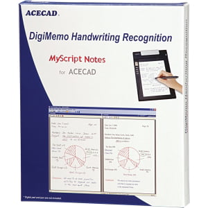 Solidtek ACECAD DigiMemo Handwriting Recognition software DM-OCR - OCR