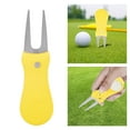 thumbnail image 3 of Herramienta portátil para reparar hoyos de golf, tenedor plegable para pelotas, accesorio para practicar golf., 3 of 14