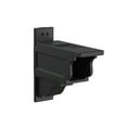 thumbnail image 3 of Mayne Dover Mailbox Arm Mount Black Plastic Mailbox Post, 3 of 13
