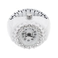 thumbnail image 2 of MasteelfCA 1pc Rhinestone Decorative Watch Ring Fashion Ring Watch Fashion Jewelry Ring, 2 of 8