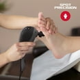 thumbnail image 5 of FitRx Heat Therapy Neck and Back Massager, Handheld Massage Gun with Multiple Speeds, Attachments, and Heat Settings, 5 of 10