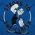 thumbnail image 2 of Popeye Sailor Man Strong To Finish Unisex Plus Size Sweatshirt Brisco Brands 4X, 2 of 4