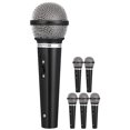 thumbnail image 1 of Miangastore 6 Pcs Microphone en Plastique Accessoire Jeu de Simulation Modèle Microphone Faux Microphone Accessoire, 1 of 8