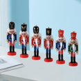 thumbnail image 1 of 6 Piezas Figuras de Cascanueces perfecl Soldado Cascanueces, 1 of 8
