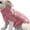 Hot Pink, variant on Matoen Dog Sweater, Knit Pet Turtleneck Doggy Sweatshirt for Large Dogs Boy Girl, Dog Puppy Sweater Coat for Cold Weather (Black L)
