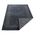 thumbnail image 5 of Rugsotic Carpets Handmade Rugs Hand Knotted Loom Rectangle 5'x8' Charcoal Wool for Indoor Use, 5 of 5
