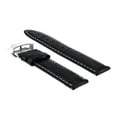 thumbnail image 2 of 18MM LEATHER WATCH STRAP BAND FOR OMEGA SPEEDMASTER 3539.50,3510.50 REDUCE BLACK, 2 of 2