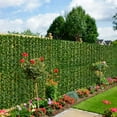 thumbnail image 2 of Artificial Ivy Privacy Fence Wall Screen, 118x39.4inch Artificial Hedges Fence and Faux Ivy Vine Leaf Decoration for Outdoor Garden Decor, 2 of 5