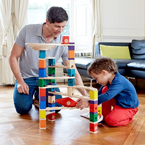 Hape Quadrilla Wooden Marble Run Construction - Vertigo - Quality