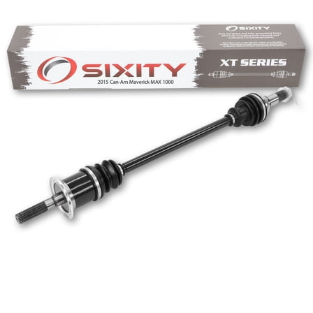 Sixity XT Front Right Axle compatible with Can-Am Maverick MAX 1000 2015 - STD XRS-DPS 4X4