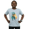thumbnail image 2 of DC Comics Boys Aquaman Tropical Icon T-Shirt, 2 of 3