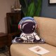 thumbnail image 3 of Almohada de juguete de felpa de astronauta para niños, muñeco de peluche suave tipo ciencia ficción, cojín creativo, regalo de cumpleaños, decoración del sofá del hogar, 3 of 5