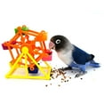 thumbnail image 2 of Parrot Foraging Toy Rotatable: Wheel Funny Bird Training Toy Parakeets Treat Toy, 2 of 8