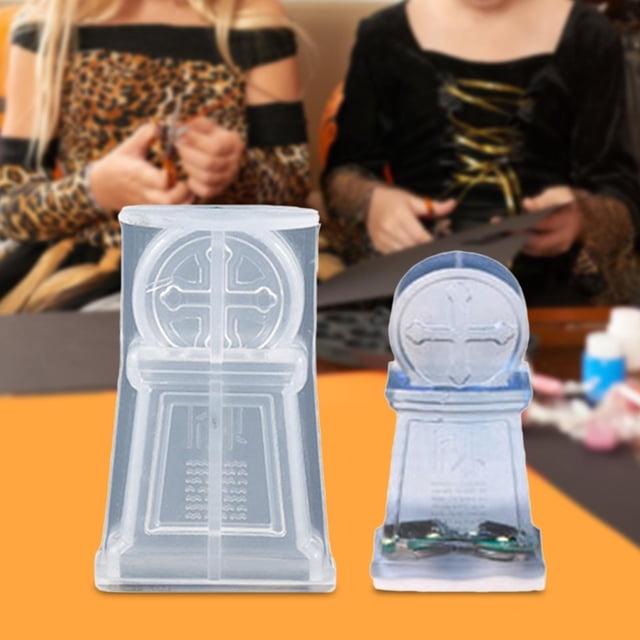Molde para Hacer Velas Perfecl Silicona DIY para Pasteles Decoración Halloween 60x92x3mm
