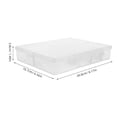 thumbnail image 2 of unbranded Caja Plástica Transparente Con Divisores Para Organizar Y Accesorios Pequeños, 2 of 8